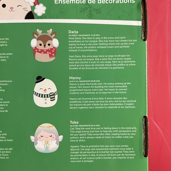 Squishmallows Ornament Set - Picture 6 of 6